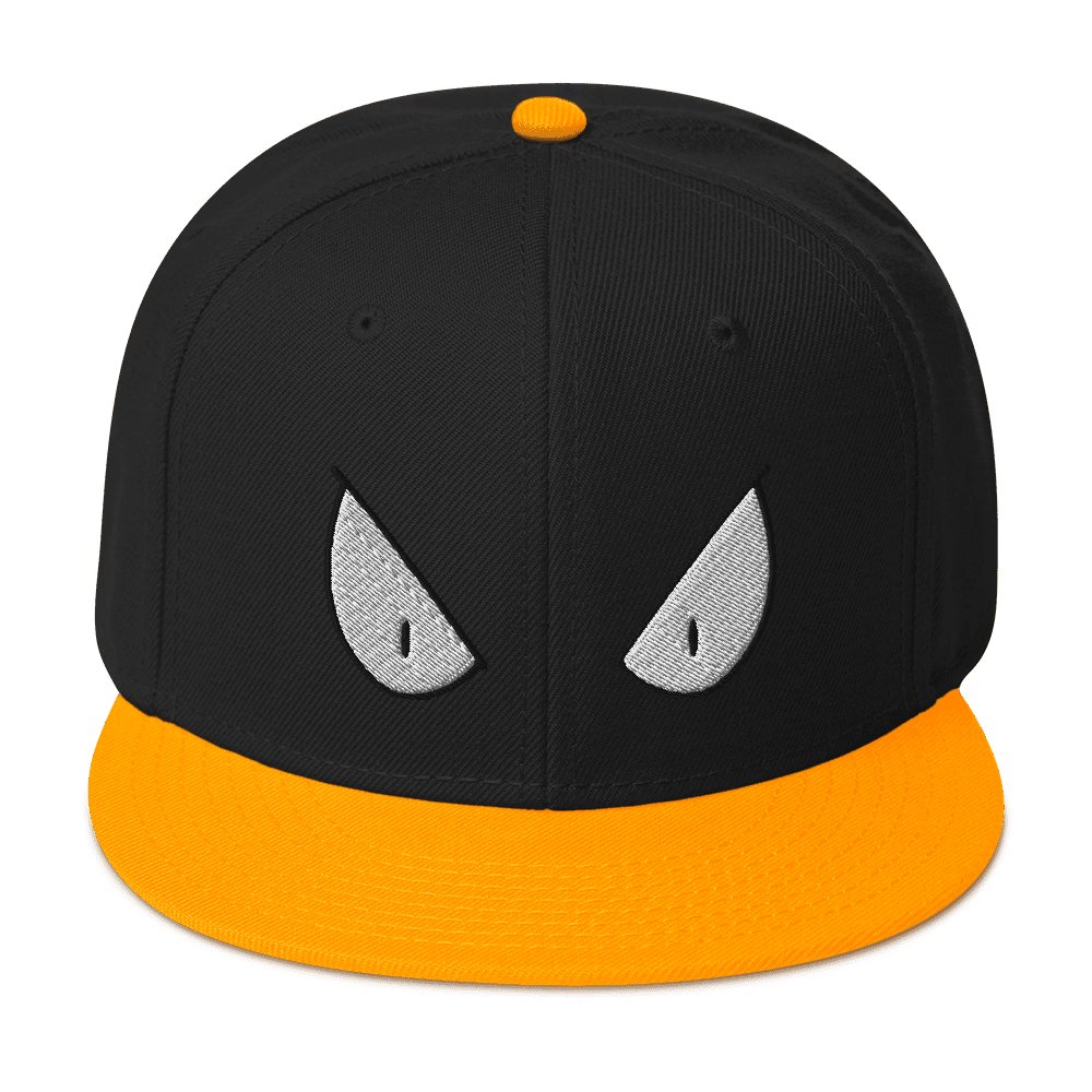Sinister I Snapback Hat Sage Graphics Gold / Black / Black