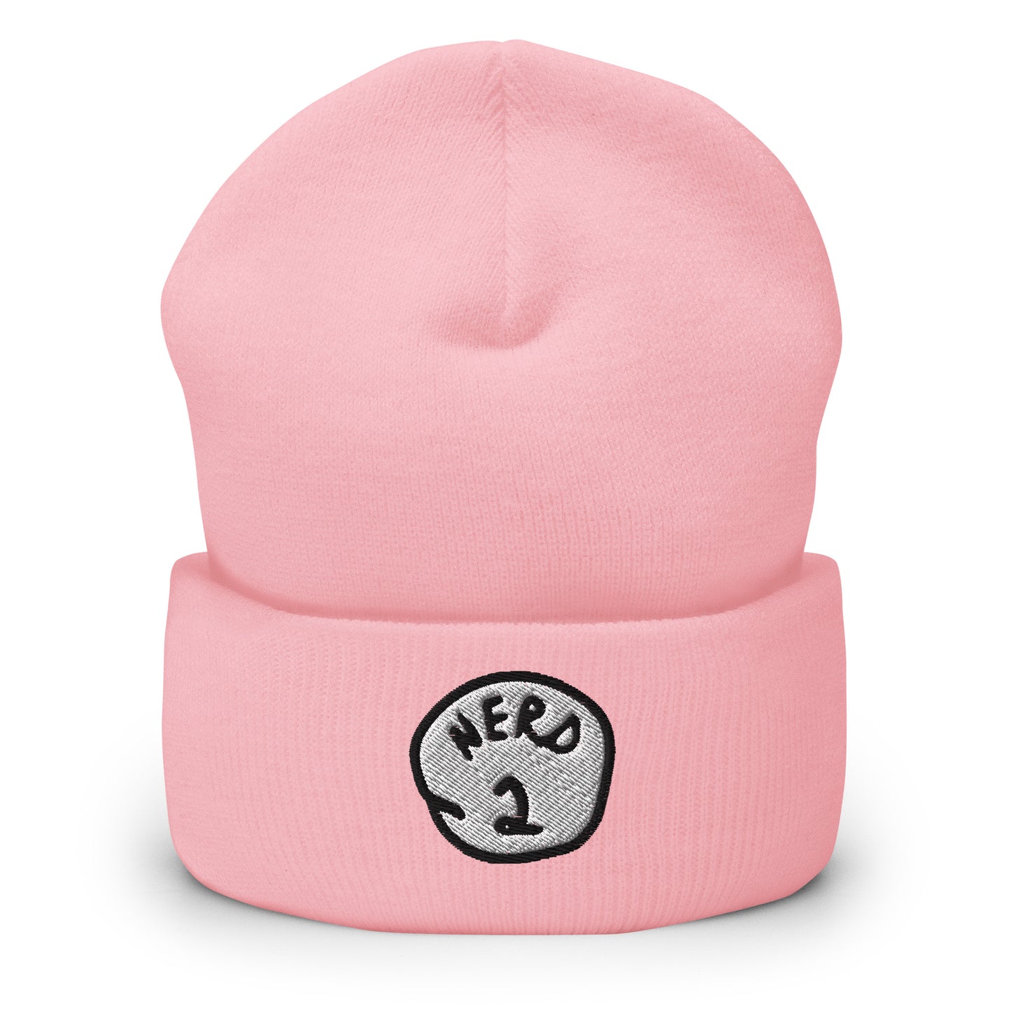 "Nerd 2" Cuffed Beanie