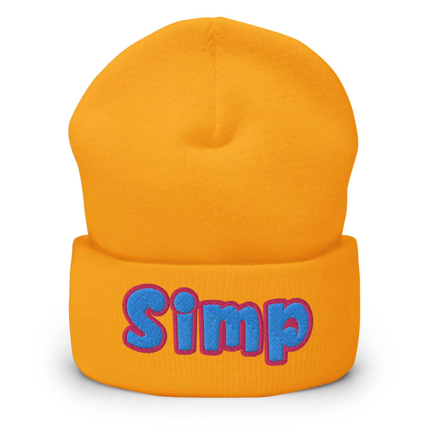 "Simp" Cuffed Beanie