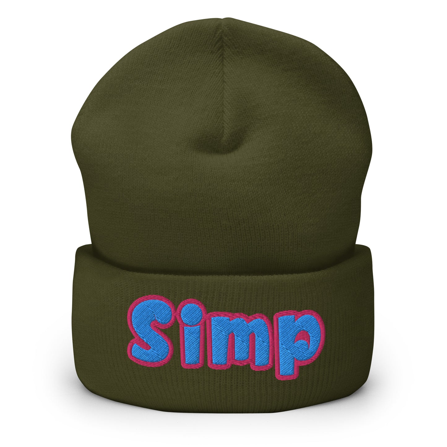 "Simp" Cuffed Beanie