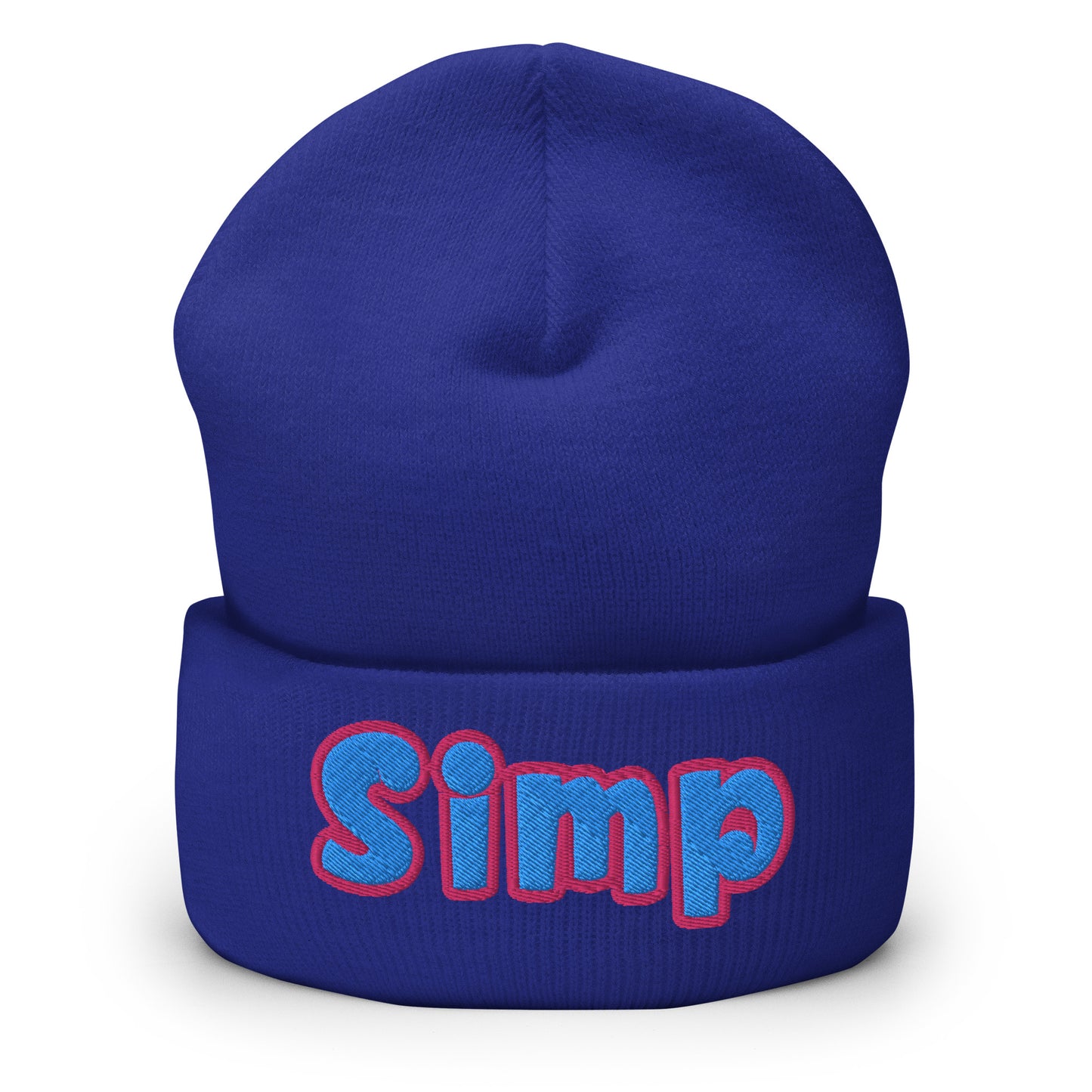 "Simp" Cuffed Beanie