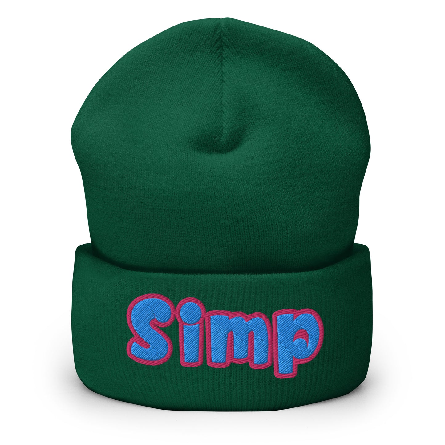 "Simp" Cuffed Beanie
