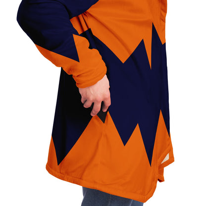 "Jack-O" Microfleece Cloak - AOP