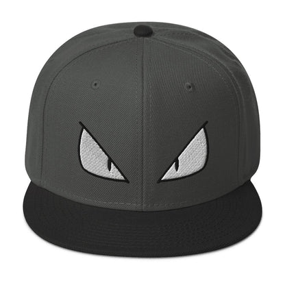Sinister II Snapback Hat Sage Graphics Black / Charcoal gray / Charcoal gray 