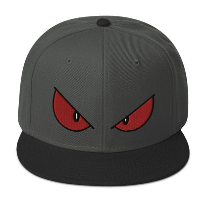 Sinister III Snapback Hat Sage Graphics Black / Charcoal gray / Charcoal gray 