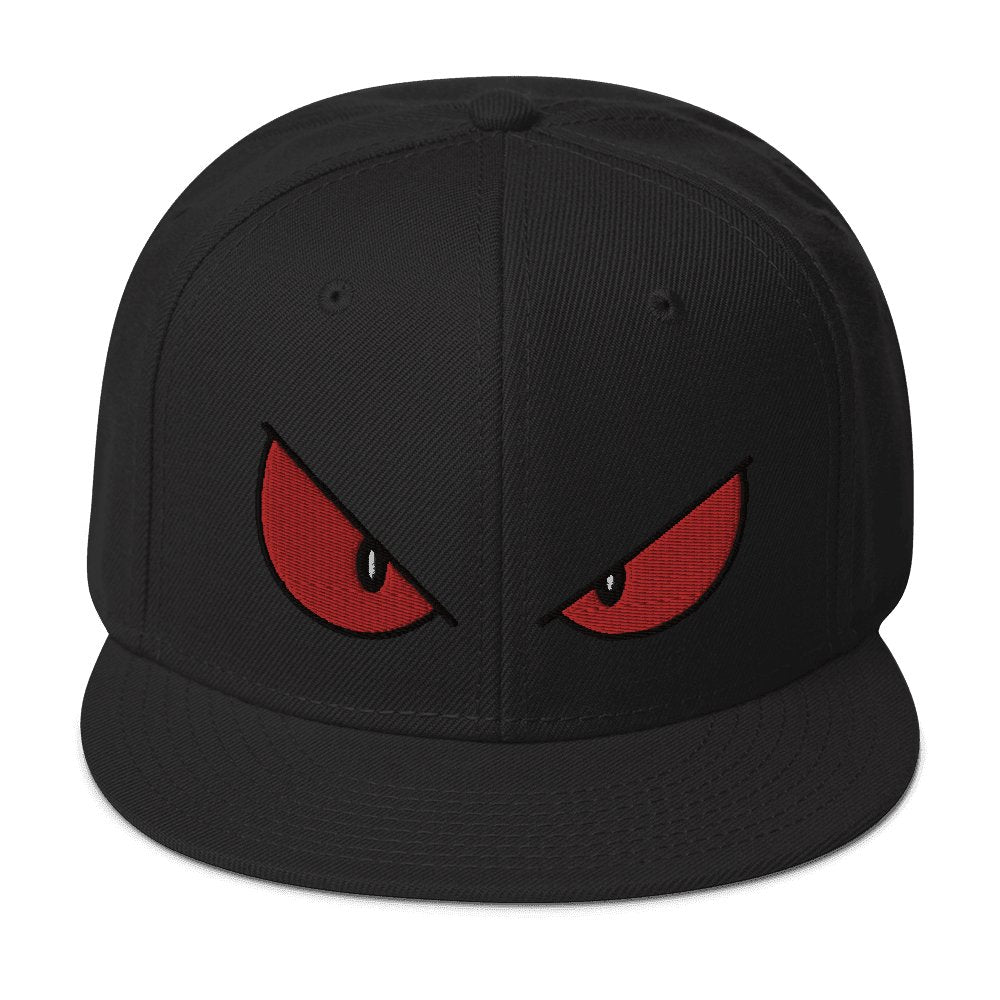 Sinister III Snapback Hat Sage Graphics Black 