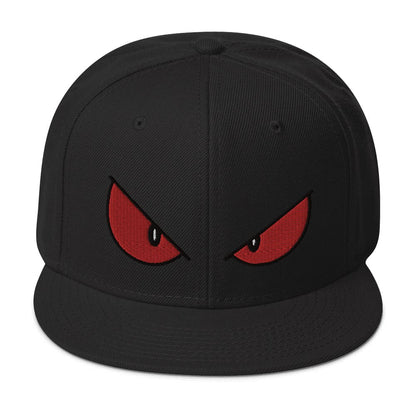 Sinister III Snapback Hat Sage Graphics Black 