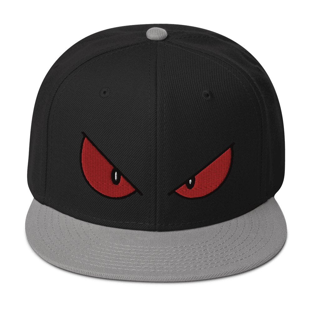Sinister III Snapback Hat Sage Graphics Gray / Black / Black 