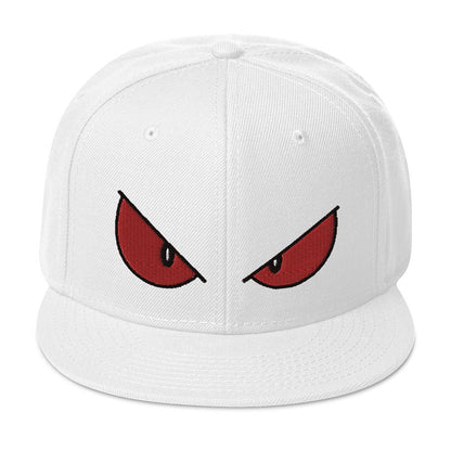 Sinister III Snapback Hat Sage Graphics White 