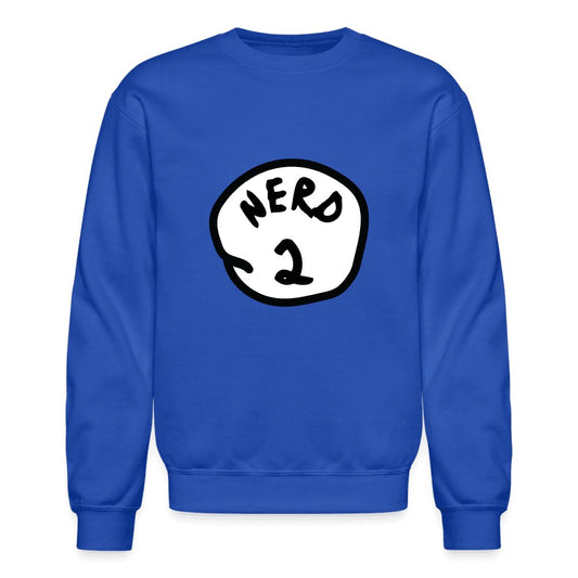 Nerd 2 Sweatshirt - royal blue